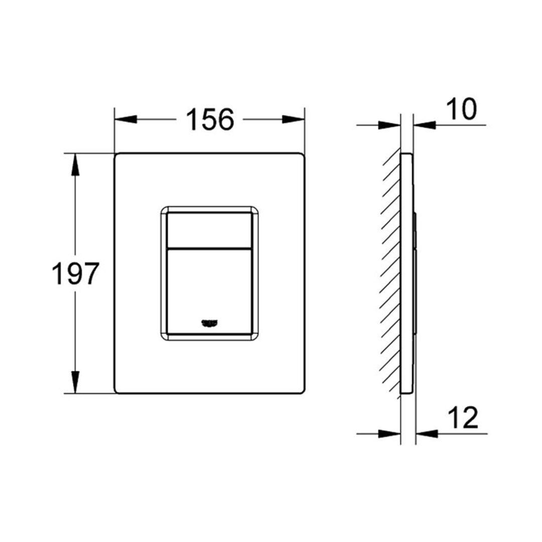  Button Skate cosmopolitan 38732GL0 – Grohe 11.26.263.0155 – снимка 1